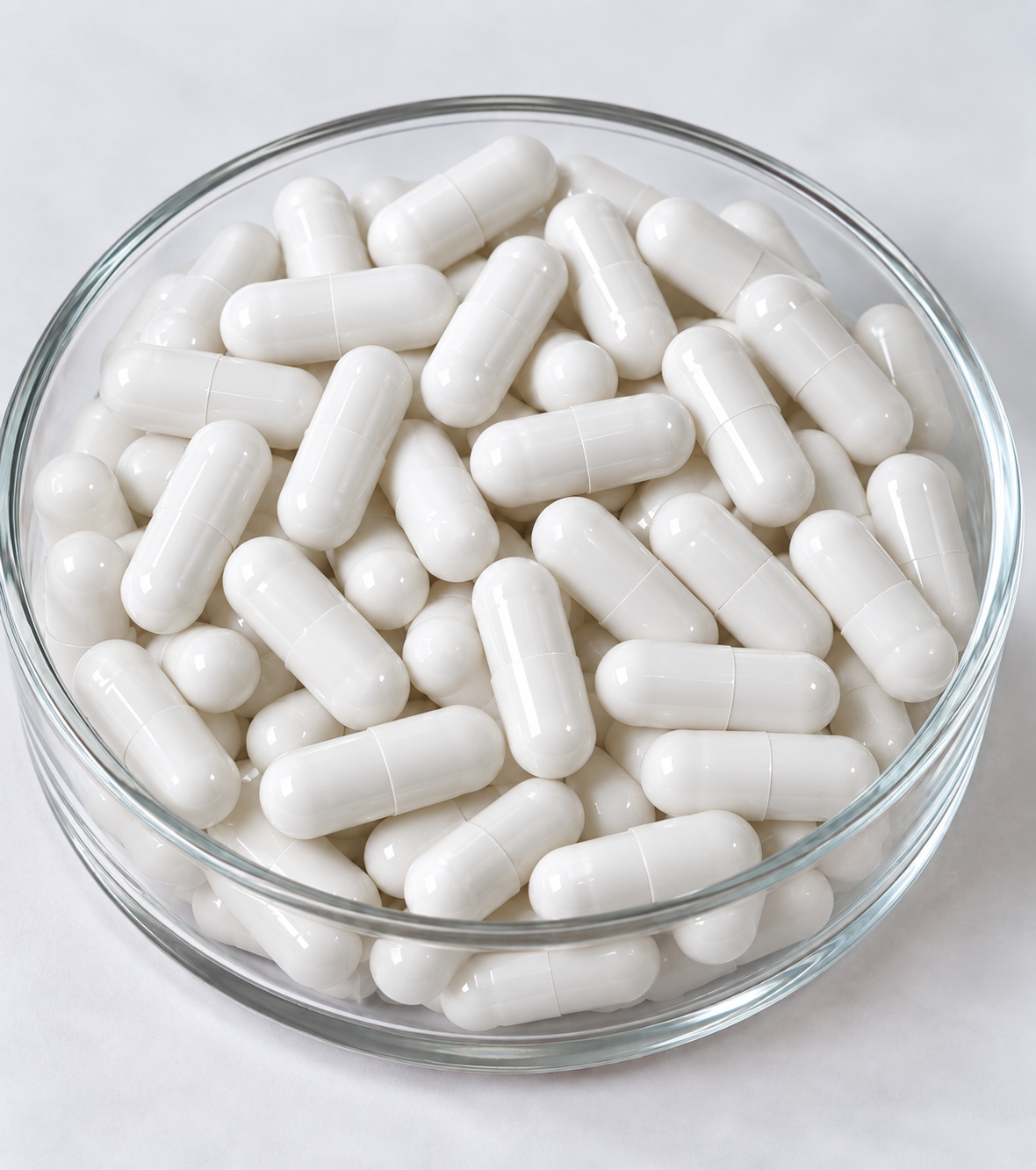 White Hard Gelatin Capsule Shell