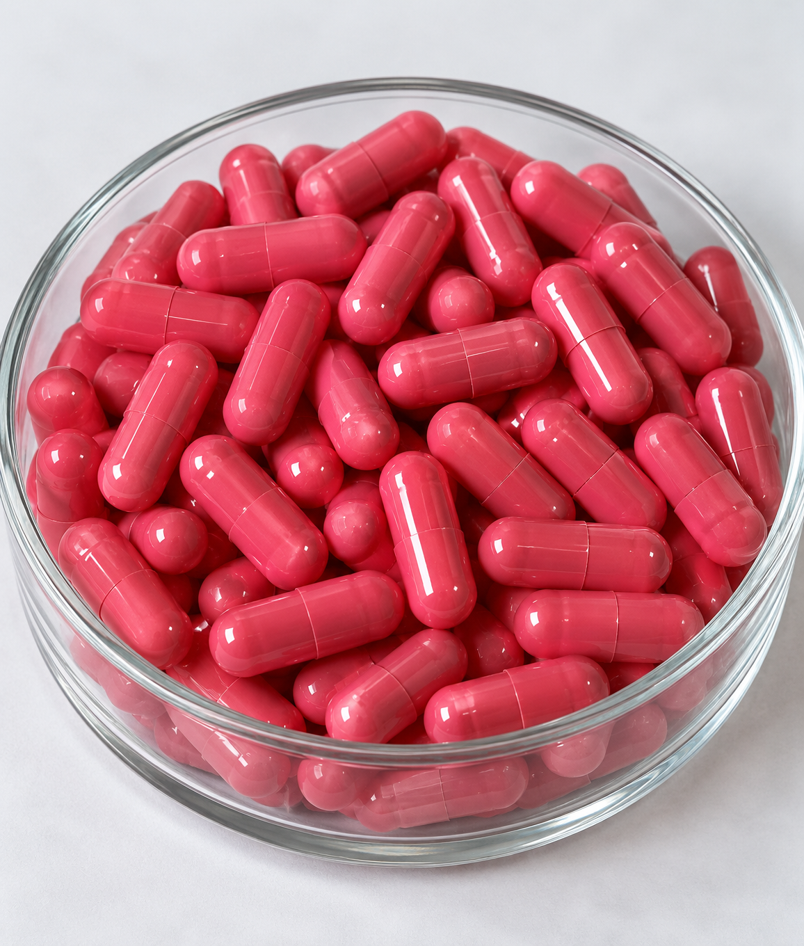 Pink Hard Gelatin Capsule Shell